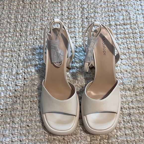 Modatope Block heel Pump Sz 9 - Picture 3 of 7